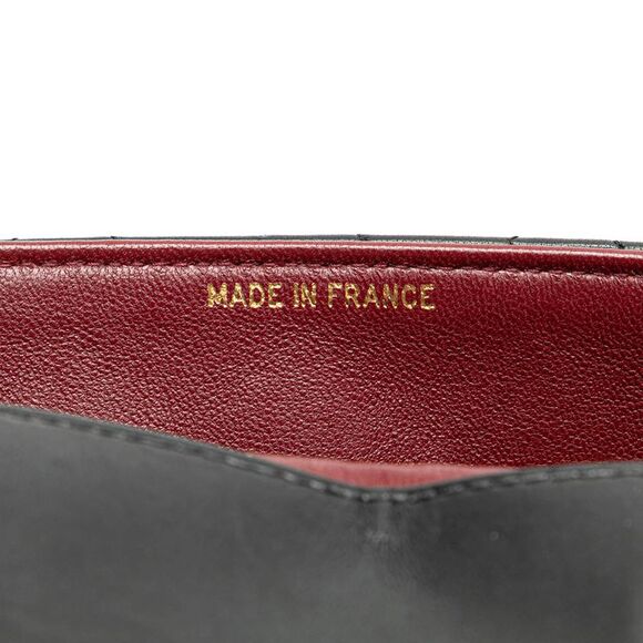 Pre Loved chanel Classic Flap Bag Shoulder Bag Women Black - Picture 8 of 8